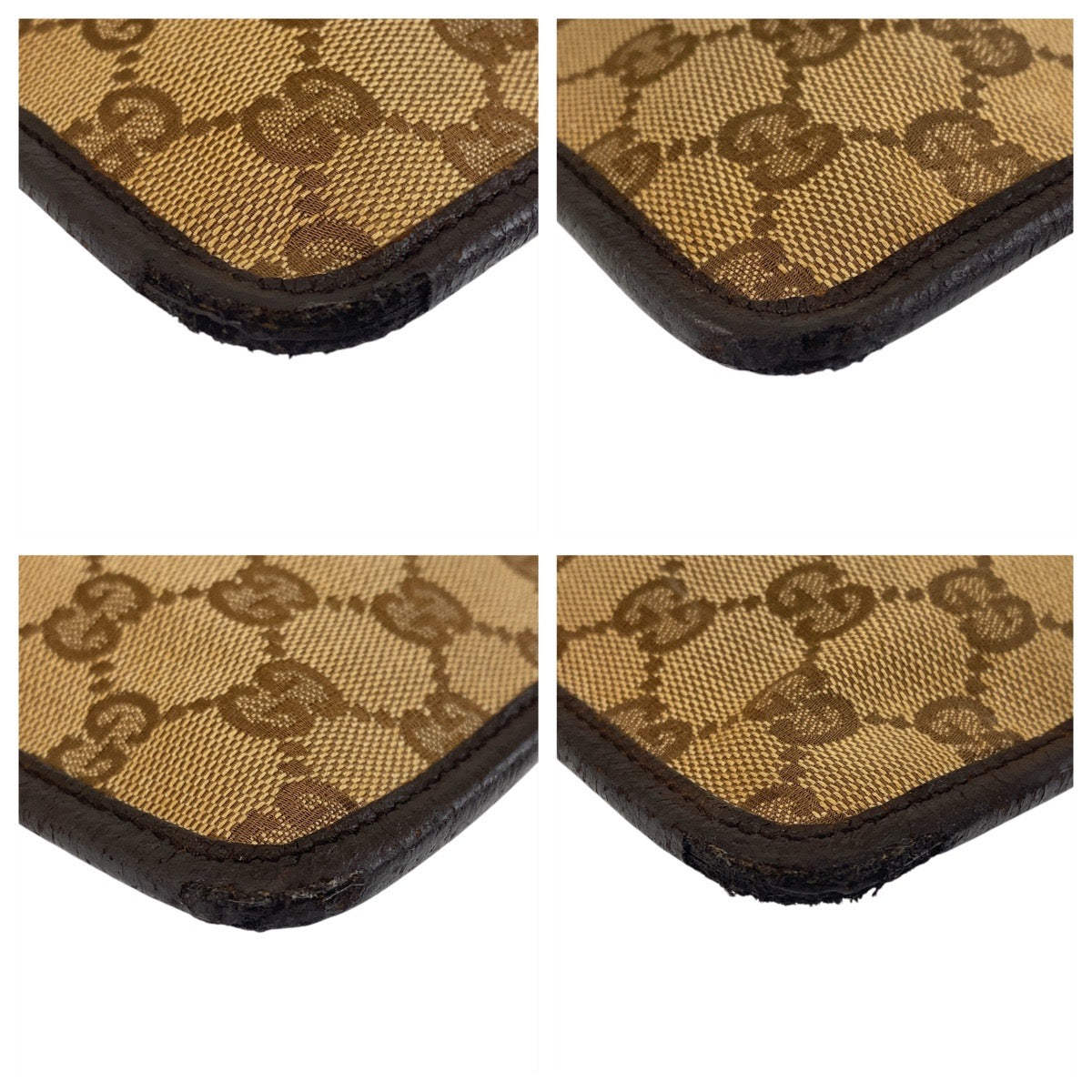 GUCCI Shoulder Bag 27639 leather Beige brown Shoulder Bag pochette Women(Unisex) Used Authentic
