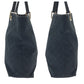 GUCCI Tote Bag 002 1098 GG canvas Black SilverMetal Tote Bag Shoulder Bag Women Used Authentic