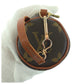 LOUIS VUITTON Handbag M51385 PVC, Leather Brown Gold Metal Handbag accessory pouch Monogram Papillon pouch only Women Used Authentic