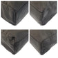 PRADA Tote Bag Nylon Black SilverMetal Tote Bag Shoulder Bag Test Triangle With logo Women Used Authentic
