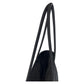 PRADA Tote Bag Nylon Black SilverMetal Tote Bag Shoulder Bag Test Triangle With logo Women Used Authentic
