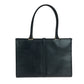 GUCCI Tote Bag 002 1074 leather Black SilverMetal Tote Bag Shoulder Bag Jackie Women Used Authentic