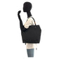 GUCCI Tote Bag 112530 GG canvas, leather Black black Tote Bag Shoulder Bag Bamboo Women Used Authentic