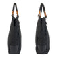 GUCCI Tote Bag 112530 GG canvas, leather Black black Tote Bag Shoulder Bag Bamboo Women Used Authentic