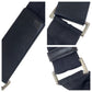 PRADA Shoulder Bag Nylon Black SilverMetal Test Triangle With logo