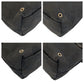 GUCCI Sling bag 92543 GG canvas Black SilverMetal Sling bag Bum bag Women Used Authentic