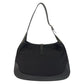 GUCCI Shoulder Bag 001 3346 Nylon, Leather Black black Hobo Shoulder Bag Jackie Women Used Authentic