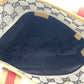 GUCCI Handbag 019 0402 GG canvas Beige Camel Orange SilverMetal Handbag Tote Bag Women Used Authentic