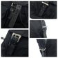 PRADA Backpack B6677 Nylon Black SilverMetal Backpack Backpack Test Triangle With logo Women Used Authentic