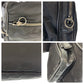 PRADA Shoulder Bag Nylon Black SilverMetal Test Triangle With logo