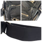 PRADA Shoulder Bag Nylon Black SilverMetal Test Triangle With logo