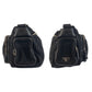 PRADA Shoulder Bag Nylon Black SilverMetal Test Triangle With logo
