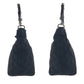 GUCCI Shoulder Bag 000 0531 Nylon, Leather Black SilverMetal Bamboo GG pattern Women Used Authentic