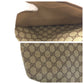 GUCCI Tote Bag 39 02 003 GG Supreme canvas, leather Brown Tote Bag Shoulder Bag Old Gucci Shelly Line Women Used Authentic