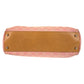 GUCCI Handbag 113009 GG canvas, leather Pink Camel SilverMetal Women Used Authentic