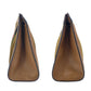 GUCCI Clutch bag Suede, Leather Brown multicolor Clutch bag business bag Old Gucci Shelly Line mens Used Authentic