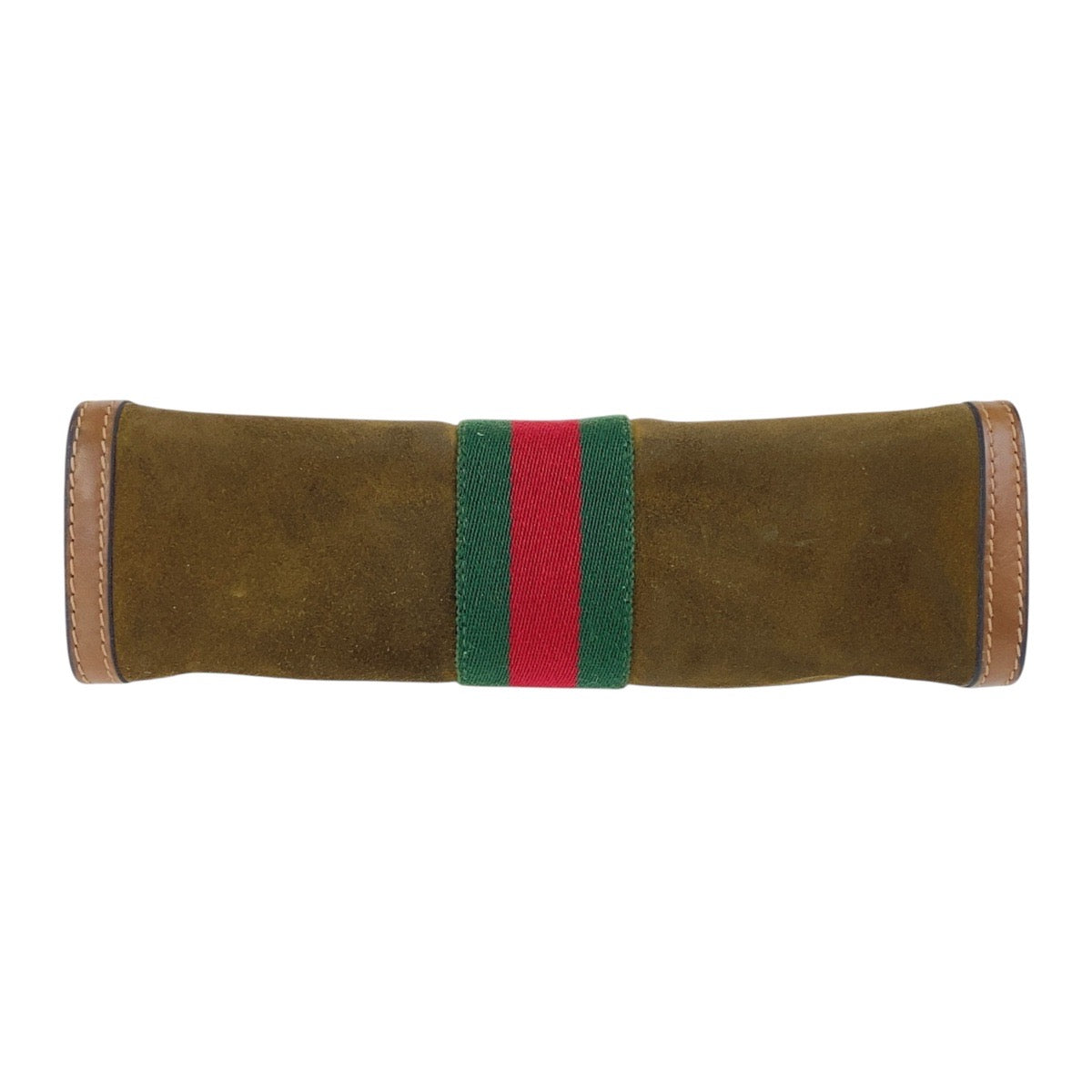 GUCCI Clutch bag Suede, Leather Brown multicolor Clutch bag business bag Old Gucci Shelly Line mens Used Authentic