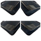 GUCCI Shoulder Bag 001 4205 GG canvas, leather Black SilverMetal Women Used Authentic