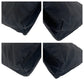 PRADA Tote Bag Nylon Black SilverMetal Tote Bag handbag Test Triangle With logo Women Used Authentic