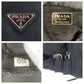PRADA Backpack Nylon Black SilverMetal Backpacks & Daypacks Backpacks Test Triangle With logo Women Used Authentic