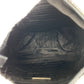 PRADA Shoulder Bag Nylon, Leather Black SilverMetal Shoulder Bag pochette Test Triangle With logo Women Used Authentic