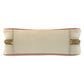 PRADA Shoulder Bag leather Pink Gold Metal Shoulder Bag pochette Safiano Women Used Authentic