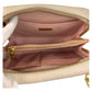 PRADA Shoulder Bag leather Pink Gold Metal Shoulder Bag pochette Safiano Women Used Authentic