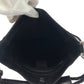 GUCCI Shoulder Bag 109106 GG canvas Black SilverMetal Shoulder Bag pochette Women Used Authentic