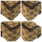 GUCCI Shoulder Bag 130939 GG canvas, leather Beige Brown Gold Metal Shoulder Bag accessory pouch Abbey Women Used Authentic