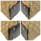 GUCCI Tote Bag 141470 GG canvas, leather Beige Khaki Brown Gold Metal Tote Bag Shoulder Bag Women Used Authentic
