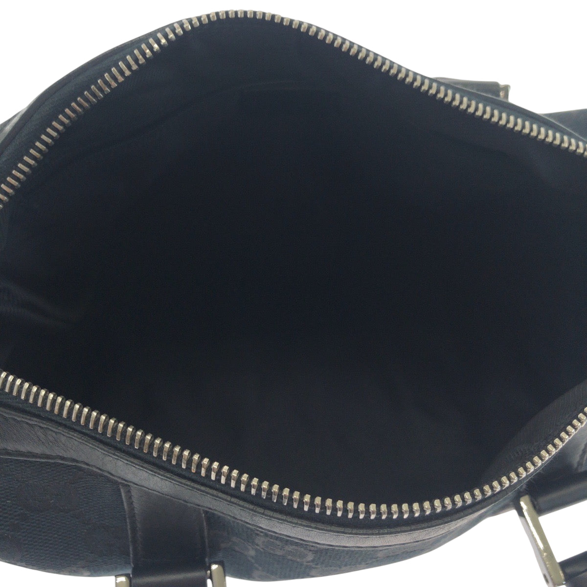 GUCCI Handbag 000 0851 GG canvas Black SilverMetal Handbags Mini Boston Duffel bag Women Used Authentic