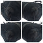 GUCCI Handbag 000 0851 GG canvas Black SilverMetal Handbags Mini Boston Duffel bag Women Used Authentic