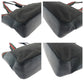 GUCCI Tote Bag 73983 denim Grey Red Green SilverMetal Tote Bag handbag Sherry line Women Used Authentic
