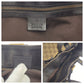 GUCCI Handbag 106258 GG canvas Brown Gold Metal Handbag Tote Bag Women Used Authentic