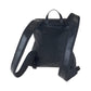 GUCCI Backpack 003 0238 Nylon Black SilverMetal Backpack Backpack GG pattern Women Used Authentic