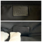 GUCCI Backpack 003 0238 Nylon Black SilverMetal Backpack Backpack GG pattern Women Used Authentic