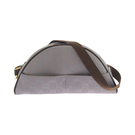 GUCCI Handbag 90781 GG canvas Purple Brown Gold Metal Handbag Shoulder Bag Women Used Authentic