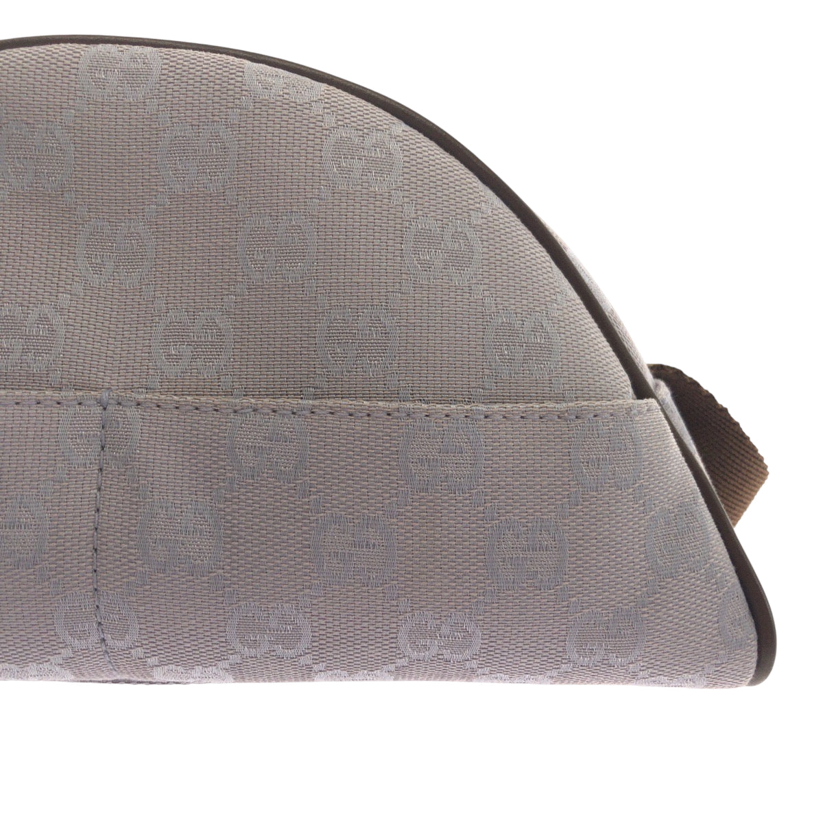 GUCCI Handbag 90781 GG canvas Purple Brown Gold Metal Handbag Shoulder Bag Women Used Authentic