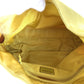 PRADA Handbag Satin, Plastic Yellow SilverMetal Handbag Shoulder Bag Triangle With logo Women Used Authentic