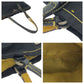 PRADA Tote Bag Nylon Black Yellow SilverMetal Tote Bag handbag Test Triangle With logo Women Used Authentic