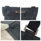 GUCCI Shoulder Bag 019 0348 GG canvas Black SilverMetal Shoulder Bag pochette Women Used Authentic