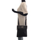 GUCCI Shoulder Bag 019 0348 GG canvas Black SilverMetal Shoulder Bag pochette Women Used Authentic