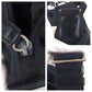 PRADA Shoulder Bag Nylon, Leather Black SilverMetal Shoulder Bag Messenger bag Test Triangle With logo Women Used Authentic