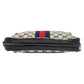 GUCCI business bag GG Supreme Canvas Gray Navy Gold Metal Sherry line