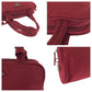 PRADA Tote Bag B8495 Nylon Red Silver Metal Tote Bag handbag Test Triangle With logo Women Used Authentic