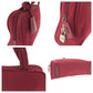 PRADA Tote Bag B8495 Nylon Red Silver Metal Tote Bag handbag Test Triangle With logo Women Used Authentic