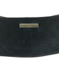 GUCCI Handbag 07198 GG canvas Black SilverMetal Handbag accessory pouch Women Used Authentic