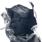 PRADA Backpack Nylon, Leather Black SilverMetal Backpack Backpack Test Triangle With logo Women Used Authentic