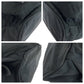 PRADA Backpack Nylon, Leather Black SilverMetal Backpack Backpack Test Triangle With logo Women Used Authentic