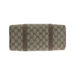 GUCCI Handbag 39.02.006 GG Supreme canvas, leather Beige Brown Gold Metal Handbag Boston Duffel bag Sherry Line Old Gucci Women Used Authentic